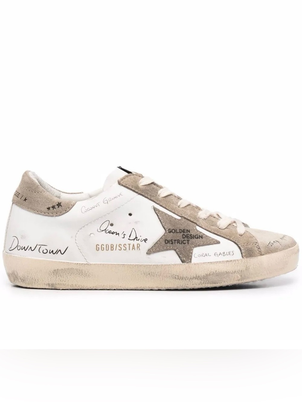 Golden Goose Super-star Miami Edition (rare) Sneakers White size 38 US 7.5 NWOB